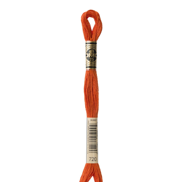 720 Rust  - DMC Six Strand Embroidery Floss