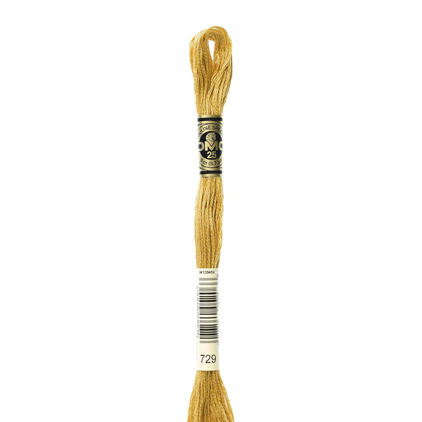 729 Honey - DMC Six Strand Embroidery Floss