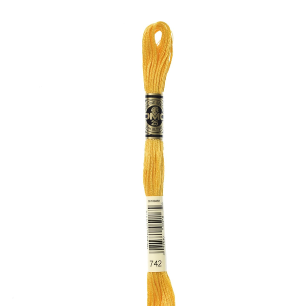 742 Clementine  - DMC Six Strand Embroidery Floss
