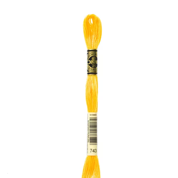 743 Banana - DMC Six Strand Embroidery Floss