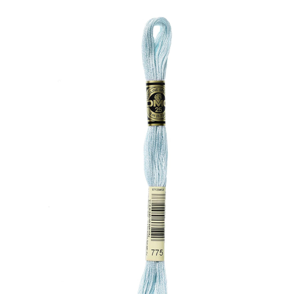 775 Blue Summer Rain  - DMC Six Strand Embroidery Floss