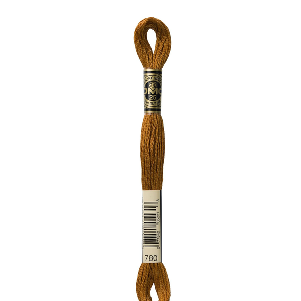 780 Chestnut - DMC Six Strand Embroidery Floss