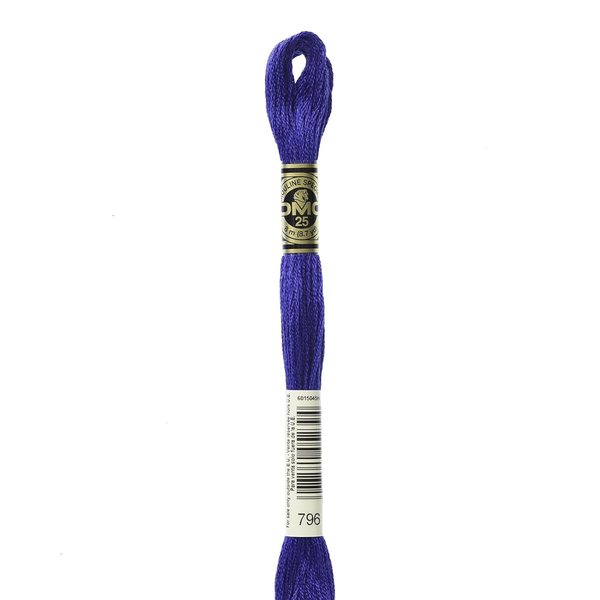796 Sévres Blue  - DMC Six Strand Embroidery Floss