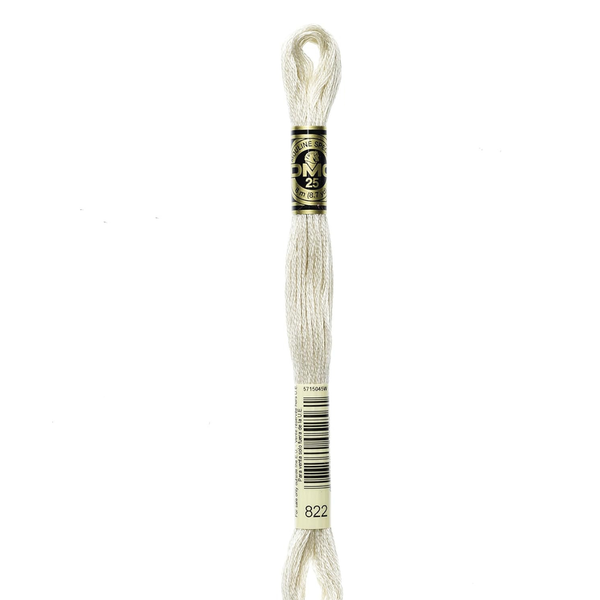 822 Cotton - DMC Six Strand Embroidery Floss