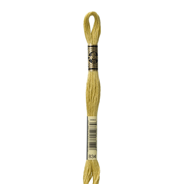 834 Dusty Sunflower  - DMC Six Strand Embroidery Floss