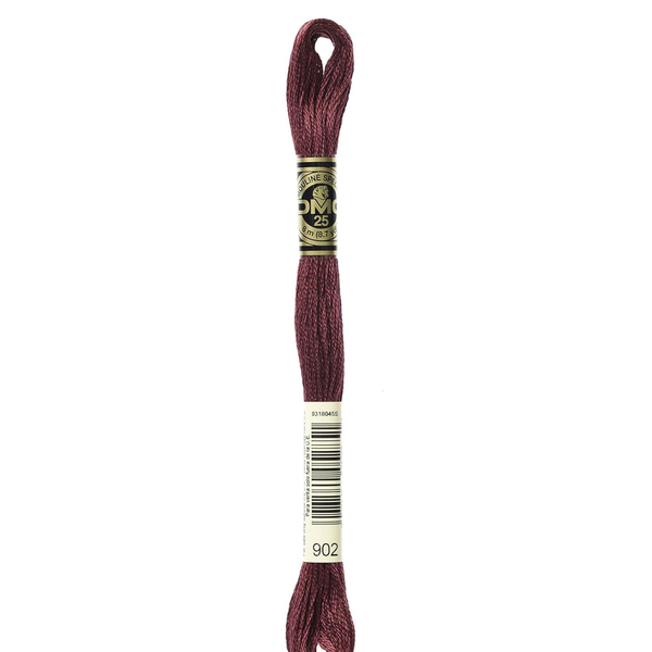 902 Magenta Red  - DMC Six Strand Embroidery Floss