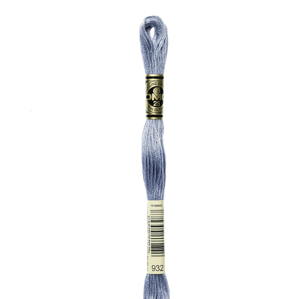 932 Blue Gull  - DMC Six Strand Embroidery Floss