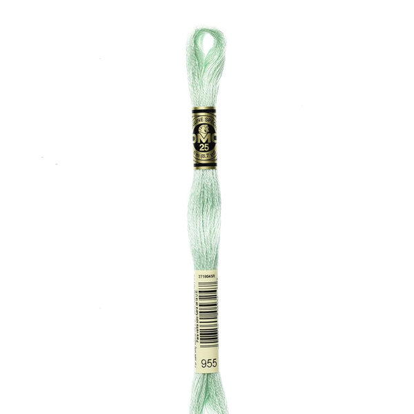 955 Pale Green - DMC Six Strand Embroidery Floss