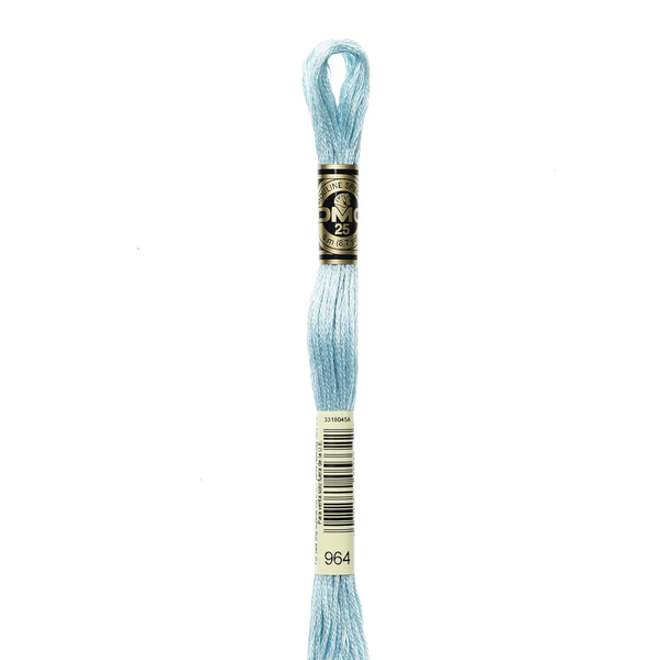 964 Sea Green  - DMC Six Strand Embroidery Floss