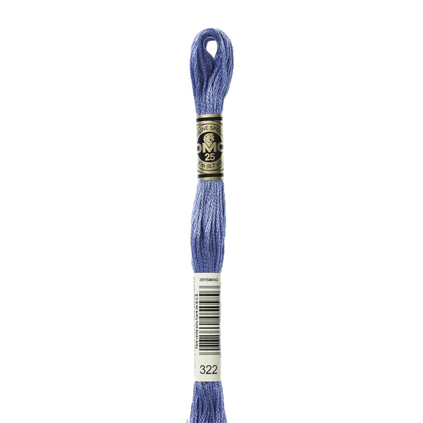 322 Delft Blue DMC Six Strand Embroidery Floss