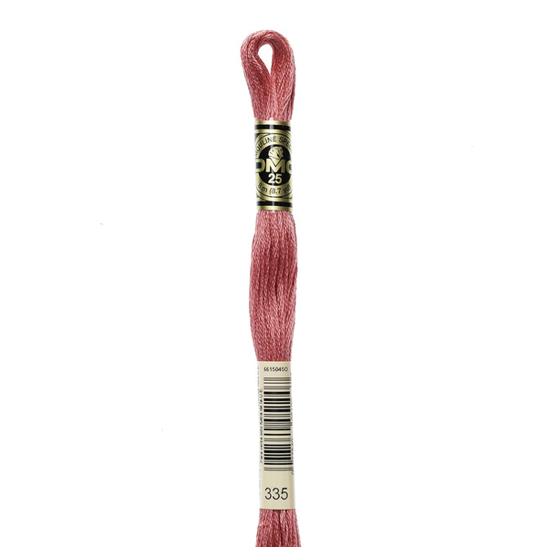 335 Dark Pink  - DMC Six Strand Embroidery Floss