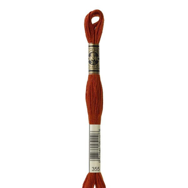 355 Red Brown - DMC Six Strand Embroidery Floss