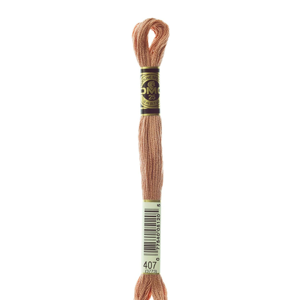 407 Fawn - DMC Six Strand Embroidery Floss