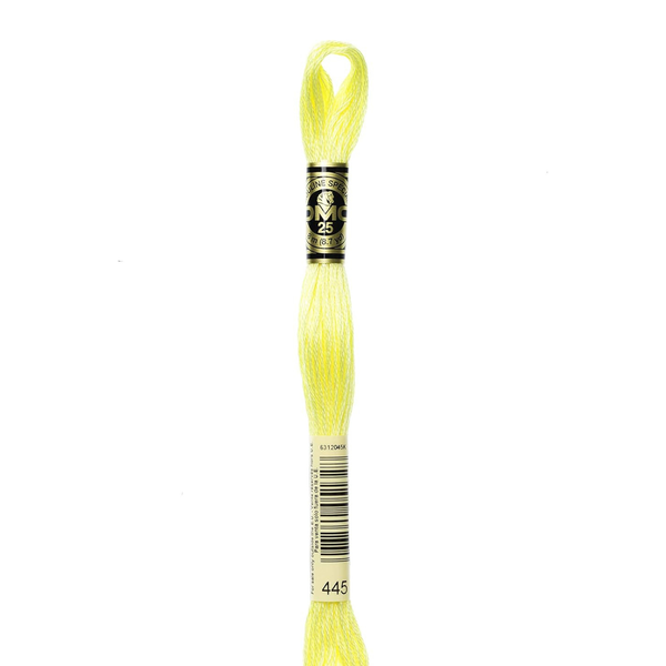 445 Buttered Popcorn  - DMC Six Strand Embroidery Floss