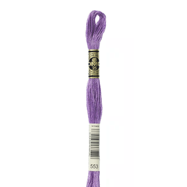 553 Violet Amethyst - DMC Six Strand Embroidery Floss