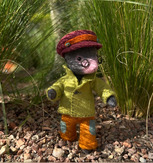 Felt Craft Kit - Wind in the Willows, Mole