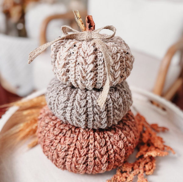 Class: Crochet Wheat Stitch Pumpkin - Daytime