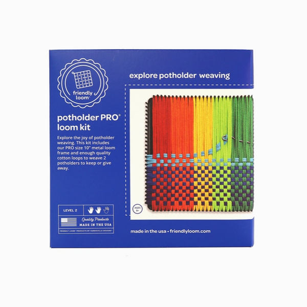 Pro 10" Potholder Loom + Kit