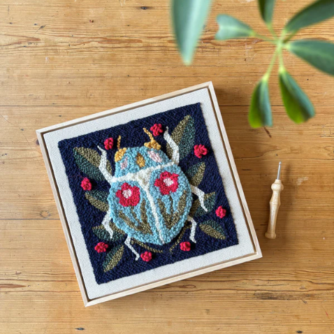 Spring Beetle Punch Needle Frame Kit