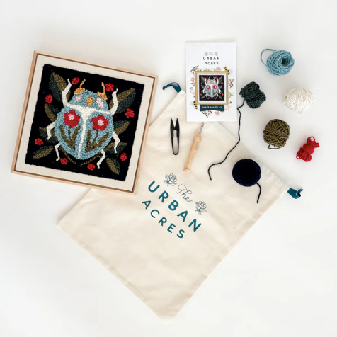 Spring Beetle Punch Needle Frame Kit