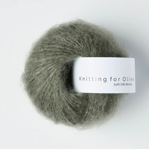 Knitting for Olive Soft Silk Mohair