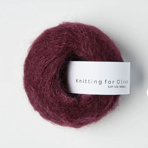 Knitting for Olive Soft Silk Mohair