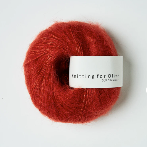 Knitting for Olive Soft Silk Mohair