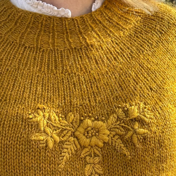 Class: Embroidery on Knits (7/12)