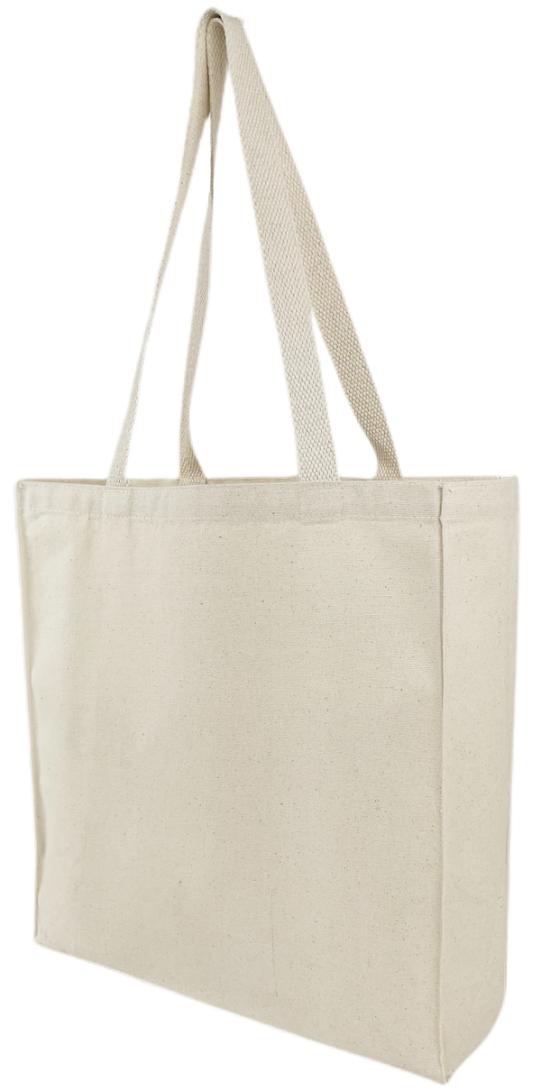 Natural Canvas Blank Tote Bag