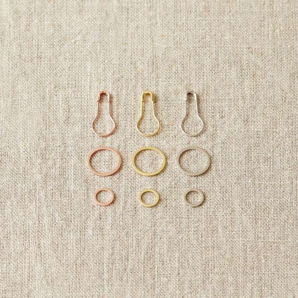 Precious Metal Stitch Markers