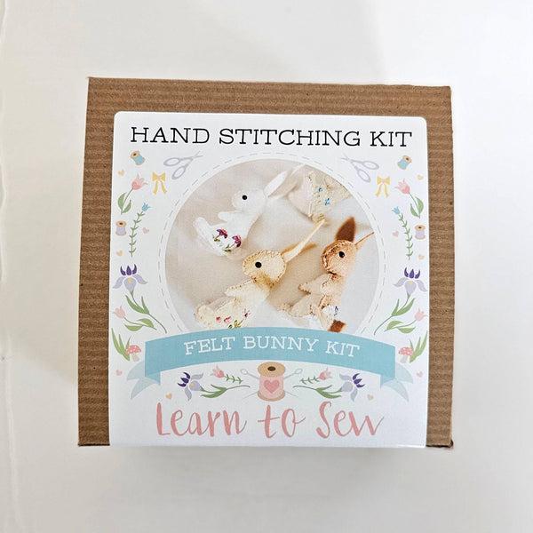 Embroidered Felt Bunny Kit
