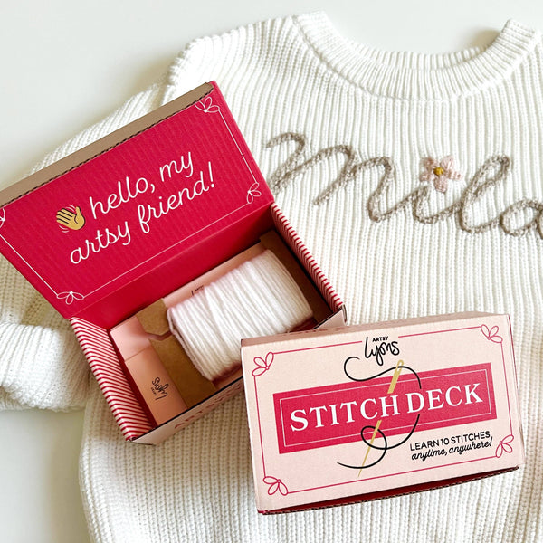 The Stitch Deck Embroidery Kit