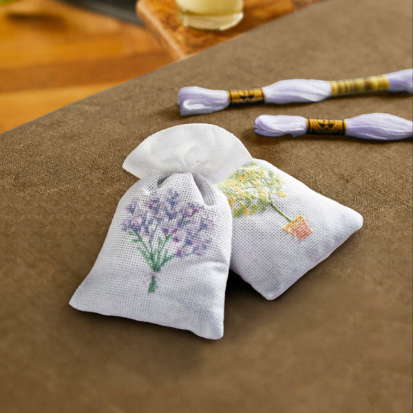 French Garden Sachets Cross Stitch Kit