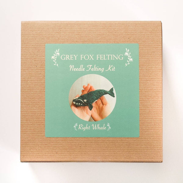Right Whale Needle Felting Kit (Beginner)