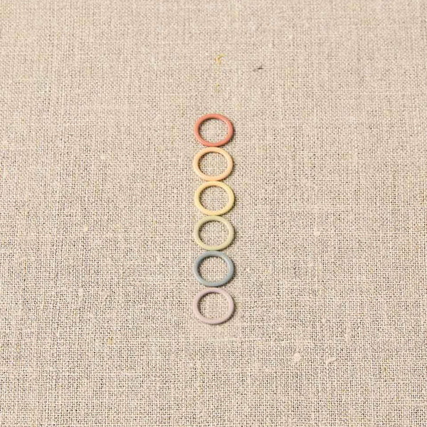 Ring Stitch Markers - Earth Tones