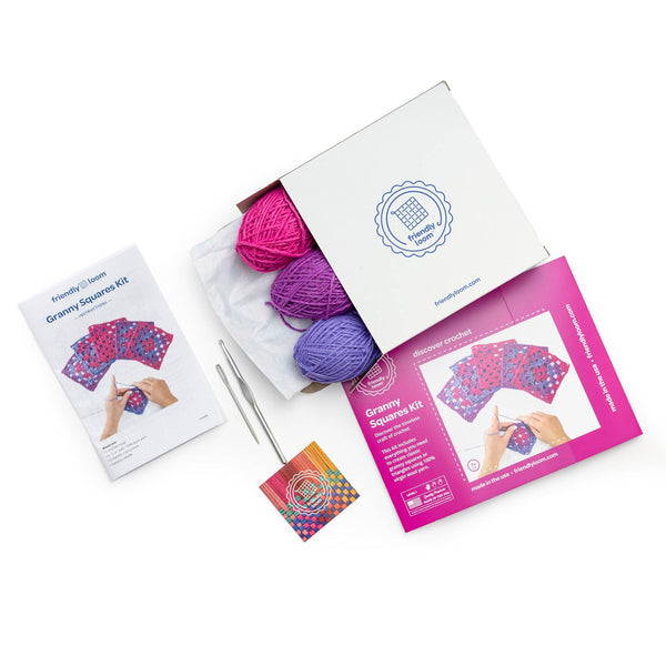 Explore Crochet: Granny Square Kit